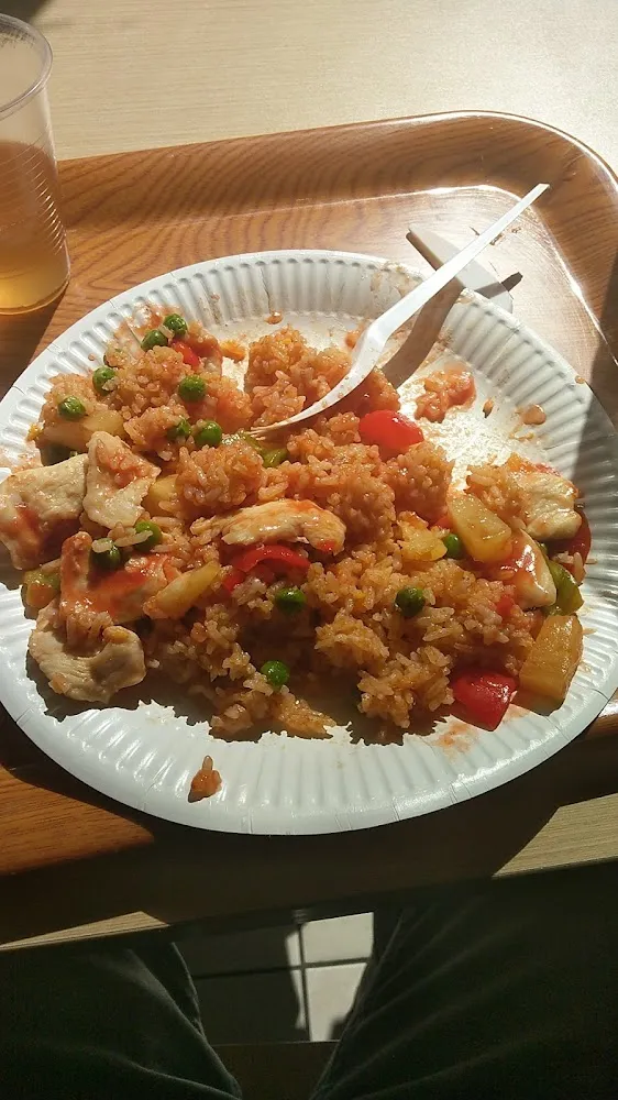 Poulet Ananas Riz Thai